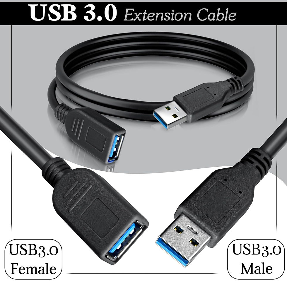 Thumbnail: USB EXTENSION  CABLE 1.5MTR