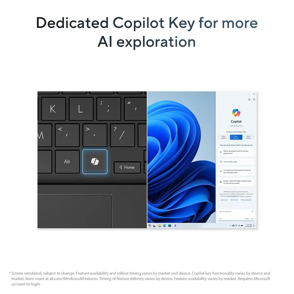 Thumbnail: ASUS ZENBOOK 14 OLED UX3405CA-PZ163WS INTEL®CORE™ ULTRA 7 255H LPDDR5 32GB 1TB