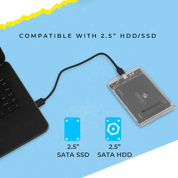 Thumbnail: ZEBRONICS HDD CASINGD
