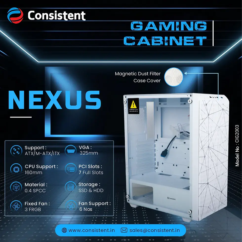 Thumbnail: Consistent Nexus Gaming Cabinet 2003