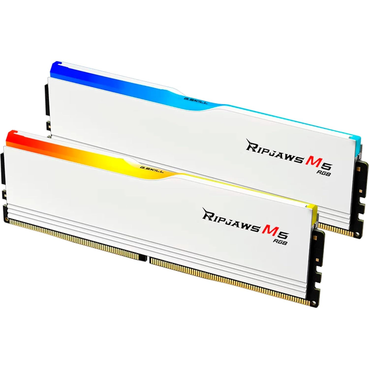 G.SKILL RIPJAWS M5 RGB 32GB (16GBX2) DDR5 6000MHZ DESKTOP RAM (WHITE)