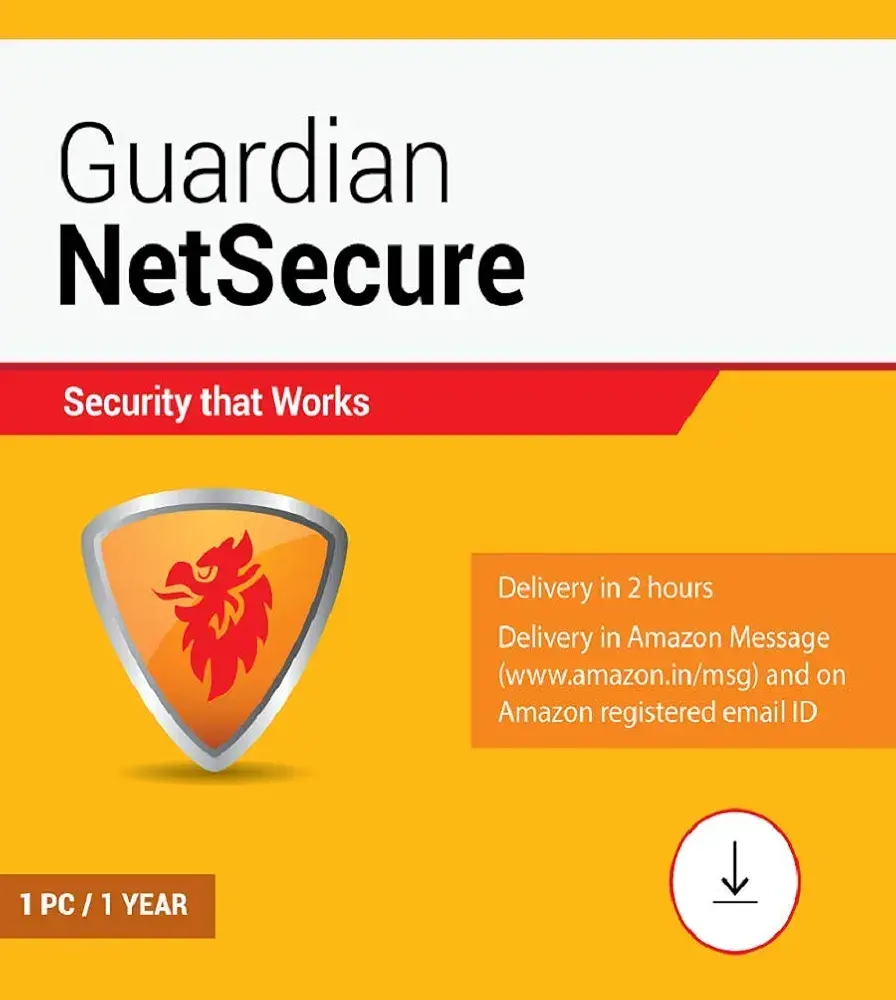 GUARDIAN NETSECURE 1 PC 1 YEAR