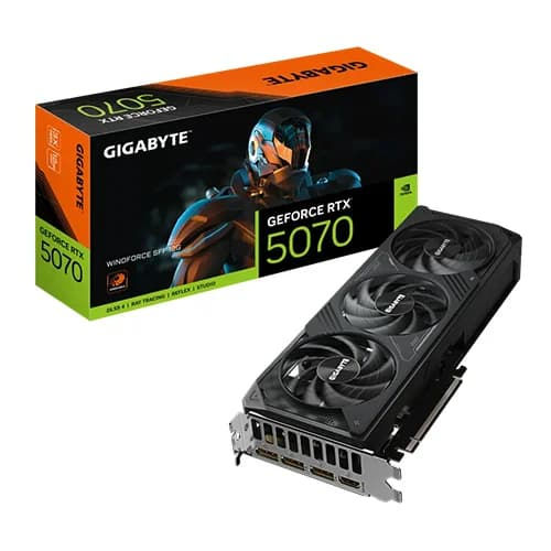 GIGABYTE RTX 5070 WINDFORCE SFF 12GB GDDR7 GRAPHICS CARD