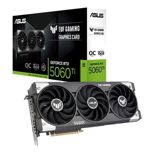 ASUS TUF GAMING RTX 5060 TI OC 16GB GDDR7 GRAPHICS CARD