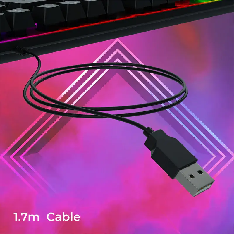 Thumbnail: ZEBRONICS TRANSFORMER K1 PREMIUM GAMING KEYBOARD