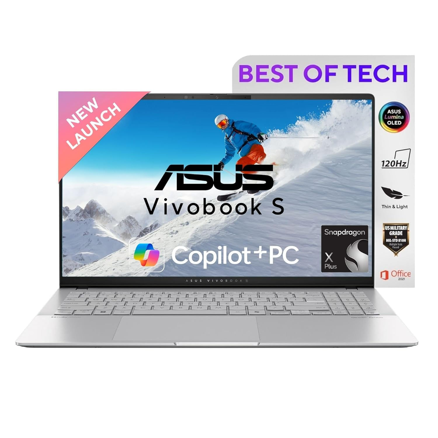 ASUS VIVOBOOK S15 OLED S5507QA-MA551WS X PLUS X1 P42100 16GB LPDDR5X 1TB SSD