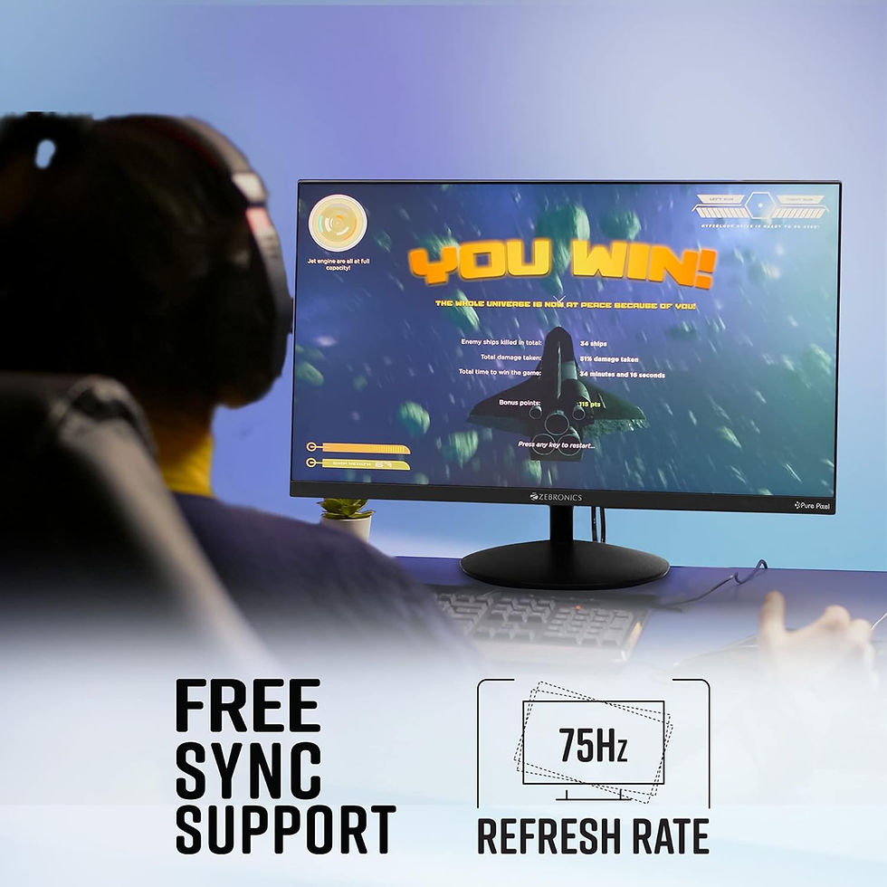 Thumbnail: ZEBRONICS S22A MONITOR