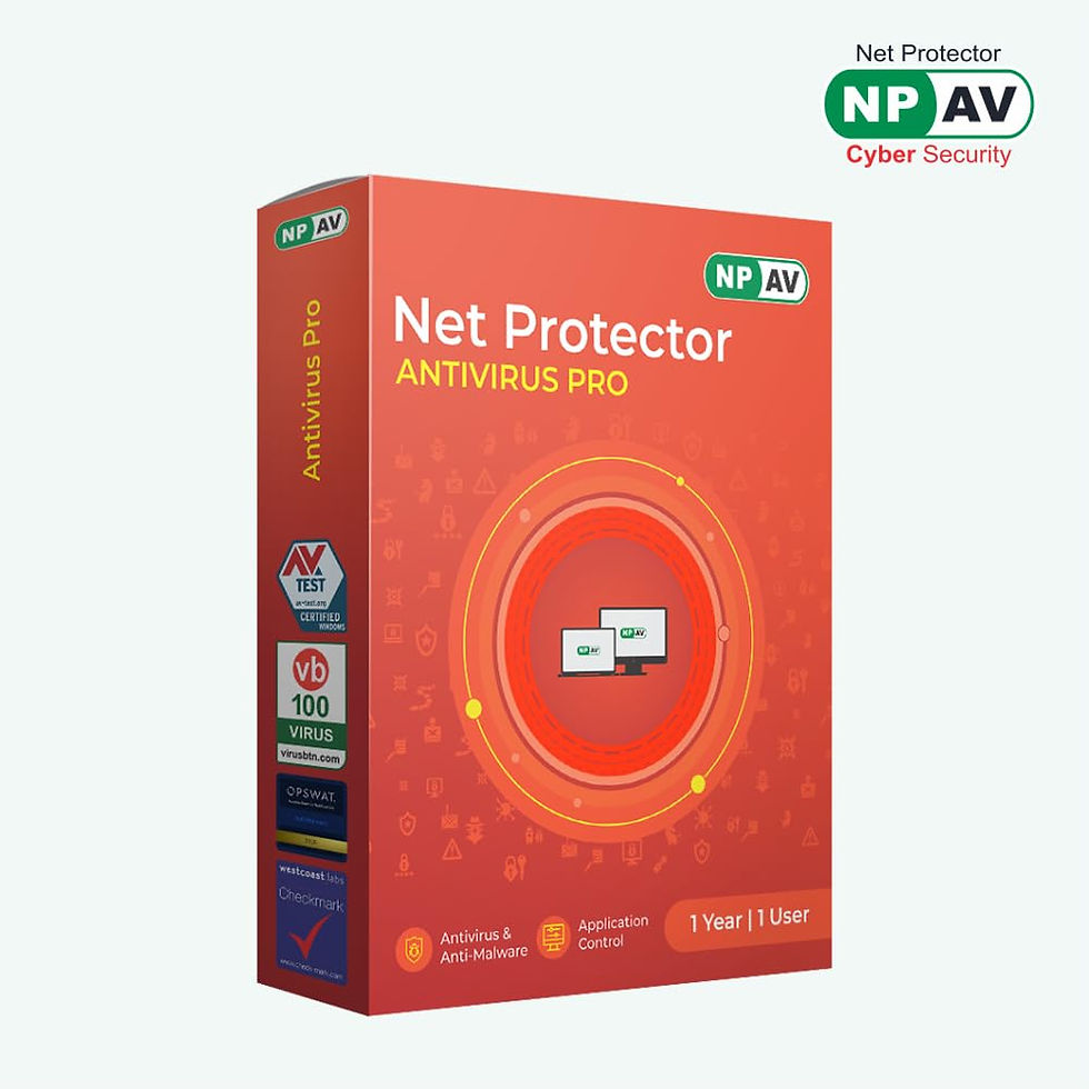 NET PROTECTOR ANTIVIRUS PRO 1 USER 1 YEAR PACK