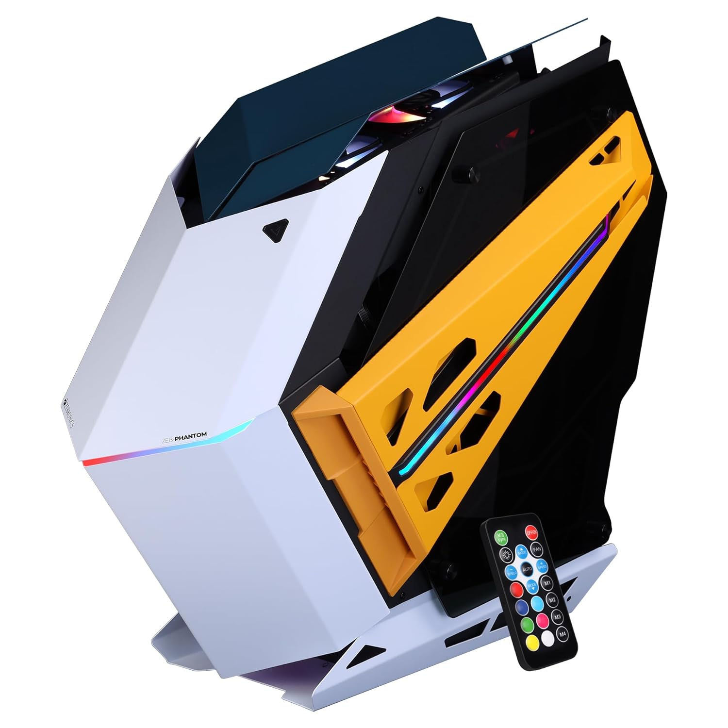 ZEBRONICS PHANTOM MID-TOWER PREMIUM GAMING CABINET