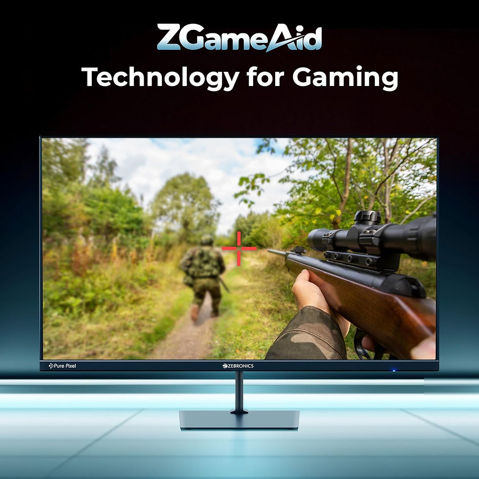 Thumbnail: ZEBRONICS N27A 27 INCH (68.5 CM) GAMING MONITOR FHD (1920x1080)
