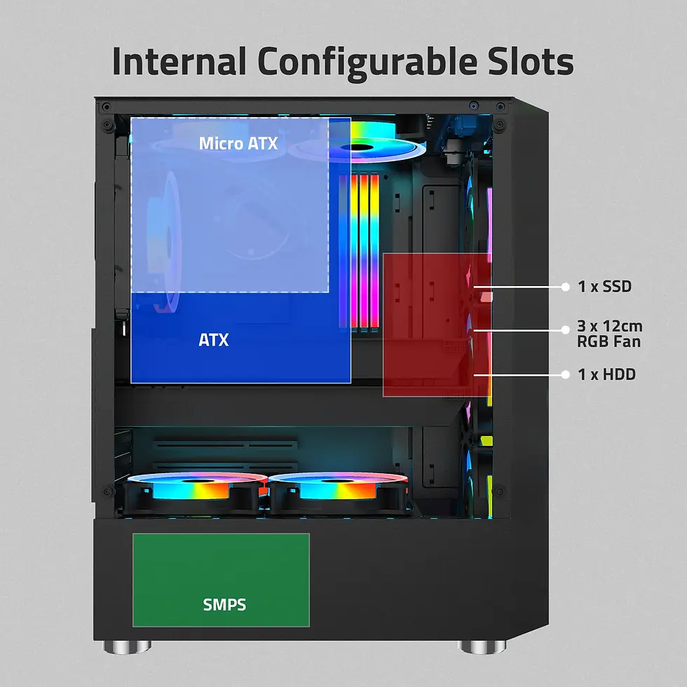 Thumbnail: G8322B COMPUTER GAMING CABINET