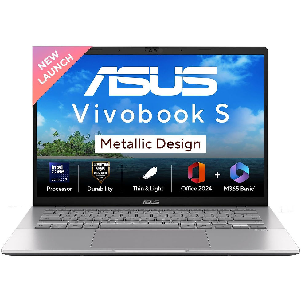 ASUS VIVOBOOK S14 S3407CA-LY084WS INTEL CORE ULTRA 7 255H METALLIC DESIGN LAPTOP