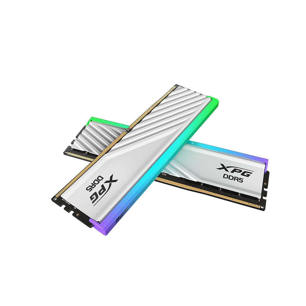 Thumbnail: ADATA XPG LANCER BLADE RGB WHITE 32GB (16GBX2) 6000MHZ CL30 DDR5 DESKTOP RAM