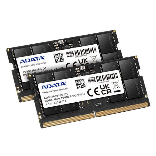 ADATA 16GB 4800MHz DDR5 LAPTOP RAM