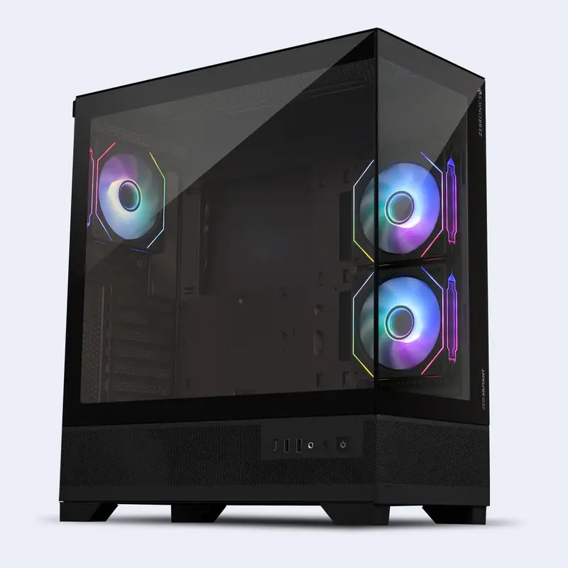 Thumbnail: ZEBRONICS MUTANT ARGB MATX MID TOWER CABINET
