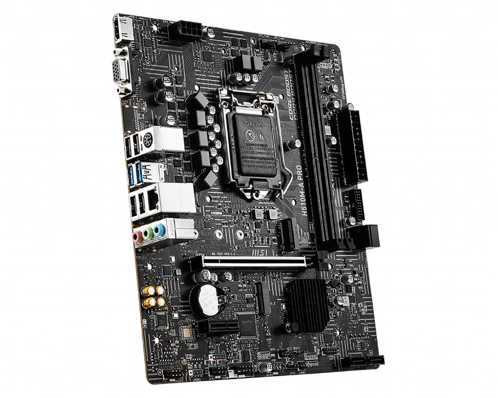 Thumbnail: MSI H510M-A PRO MOTHERBOARD SUPPORTS 11TH GEN INTEL CORE PROCESSORS