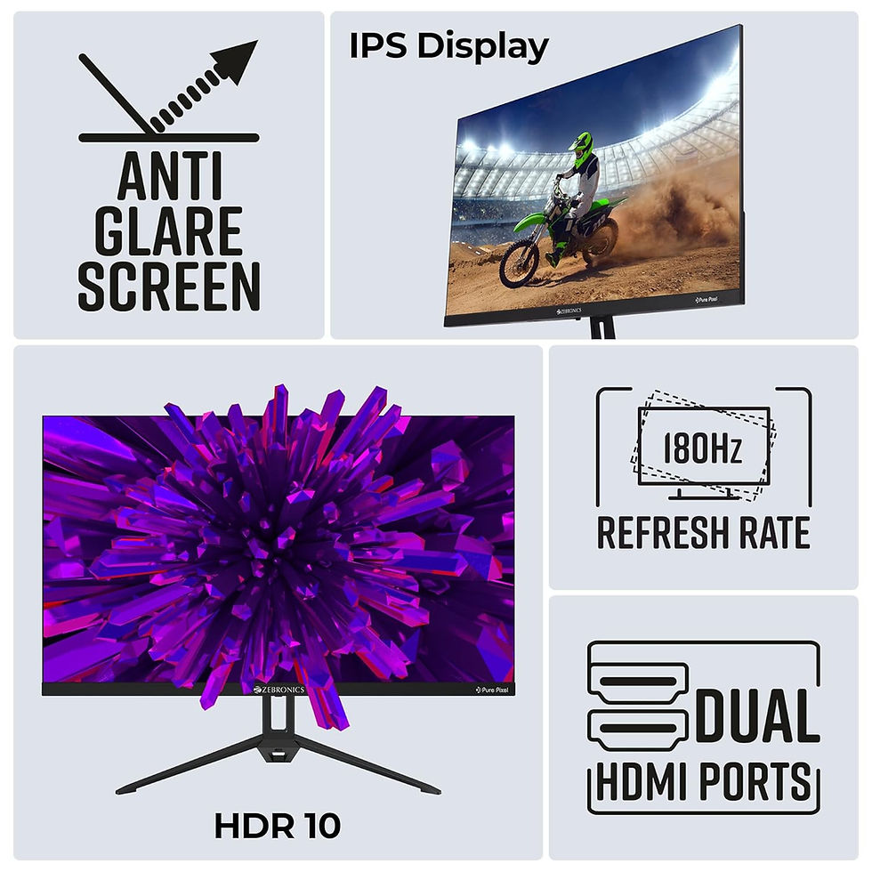 Thumbnail: ZEBRONICS S27A MONITOR