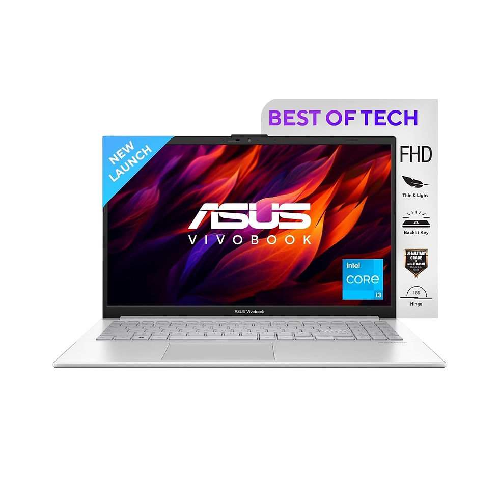 ASUS VIVOBOOK GO 15 E1504GA-NJ328WS INTEL® CORE™ I3-N305 8GB DDR4 512GB SSD