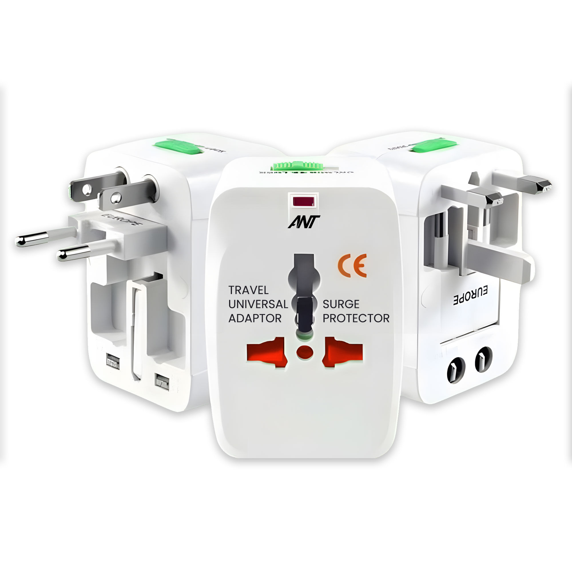 ANT AMIGO UNIVERSAL TRAVEL ADAPTER