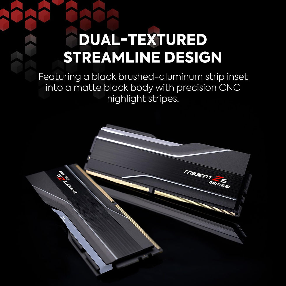 Thumbnail: G.SKILL TRIDENT Z5 NEO RGB 64GB (32GBX2) 6000MHZ CL30 DDR5 DESKTOP RAM