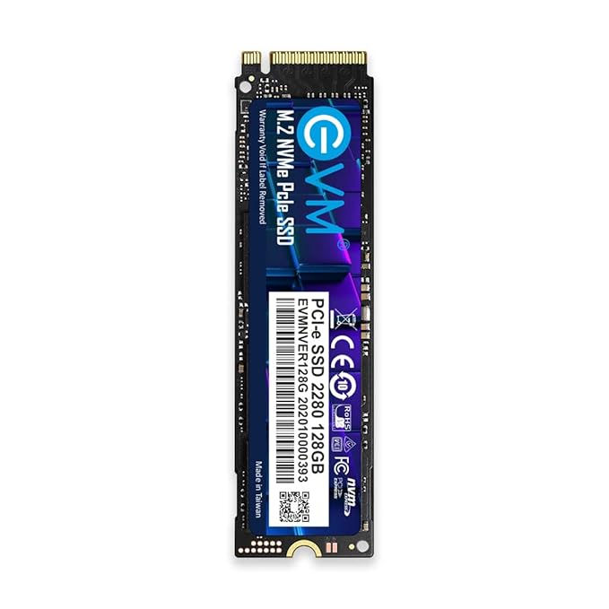 EVM 128GB INTERNAL SSD - M.2 NVME PCIE (2280)
