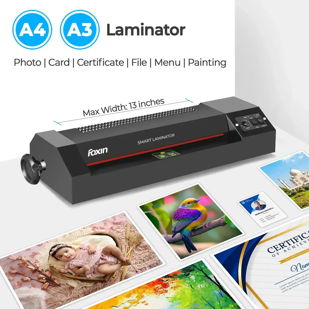 FX-330 METAL LAMINATOR MACHINE