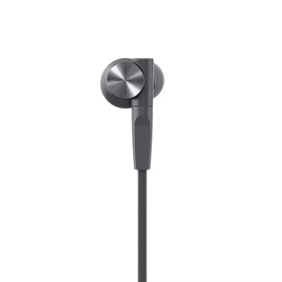 Thumbnail: SONY MDR-XB55AP PREMIUM IN-EAR EXTRA BASS WIRED HEADPHONES WITH MIC (BLACK)
