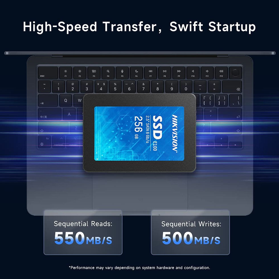 Thumbnail: HIKVISION INTERNAL SSD 256 GB 3D NAND 2.5 INCH SATA III