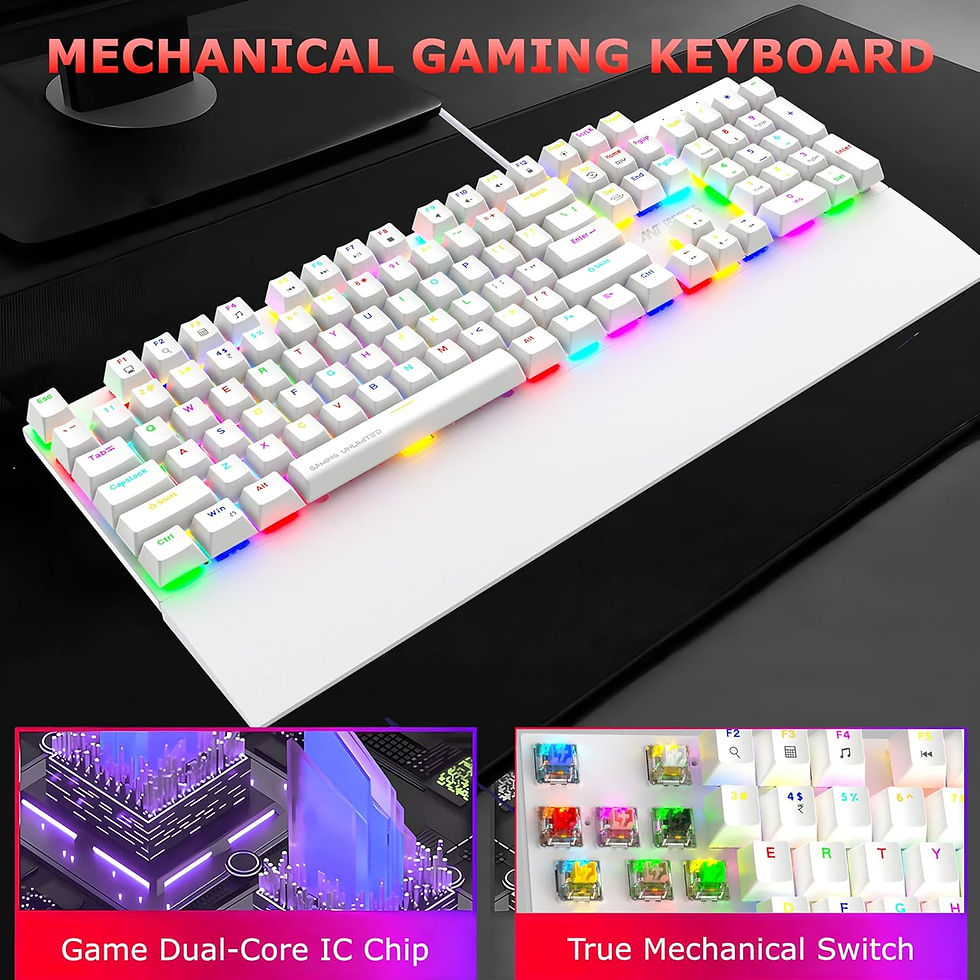 Thumbnail: ANT ESPORTS MK4100 RGB MECHANICAL WIRED GAMING KEYBOARD