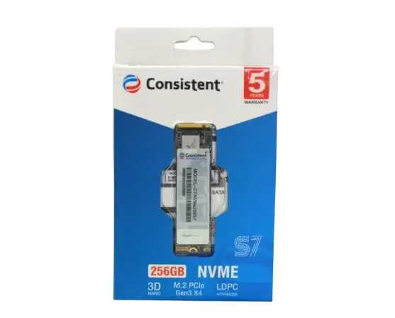 Thumbnail: CONSISTENT 256GB NVME SSD