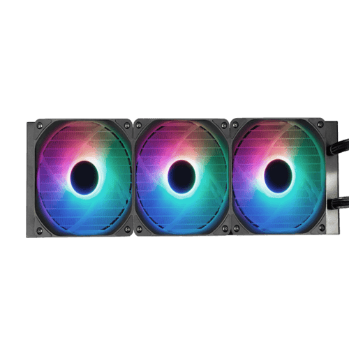Thumbnail: GALAX HYDRO VORTEX 360R ARGB 360MM CPU  LIQUID COOLER (BLACK)