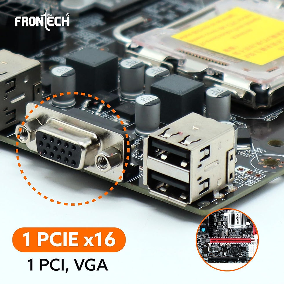 Thumbnail: FRONTECH G41 CHIPSET MOTHERBOARD (FT-0464)