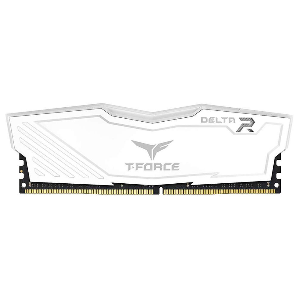 Thumbnail: TEAMGROUP T-FORCE DELTA RGB 16GB (16GBX1) DDR4 RAM 3200MHZ – WHITE