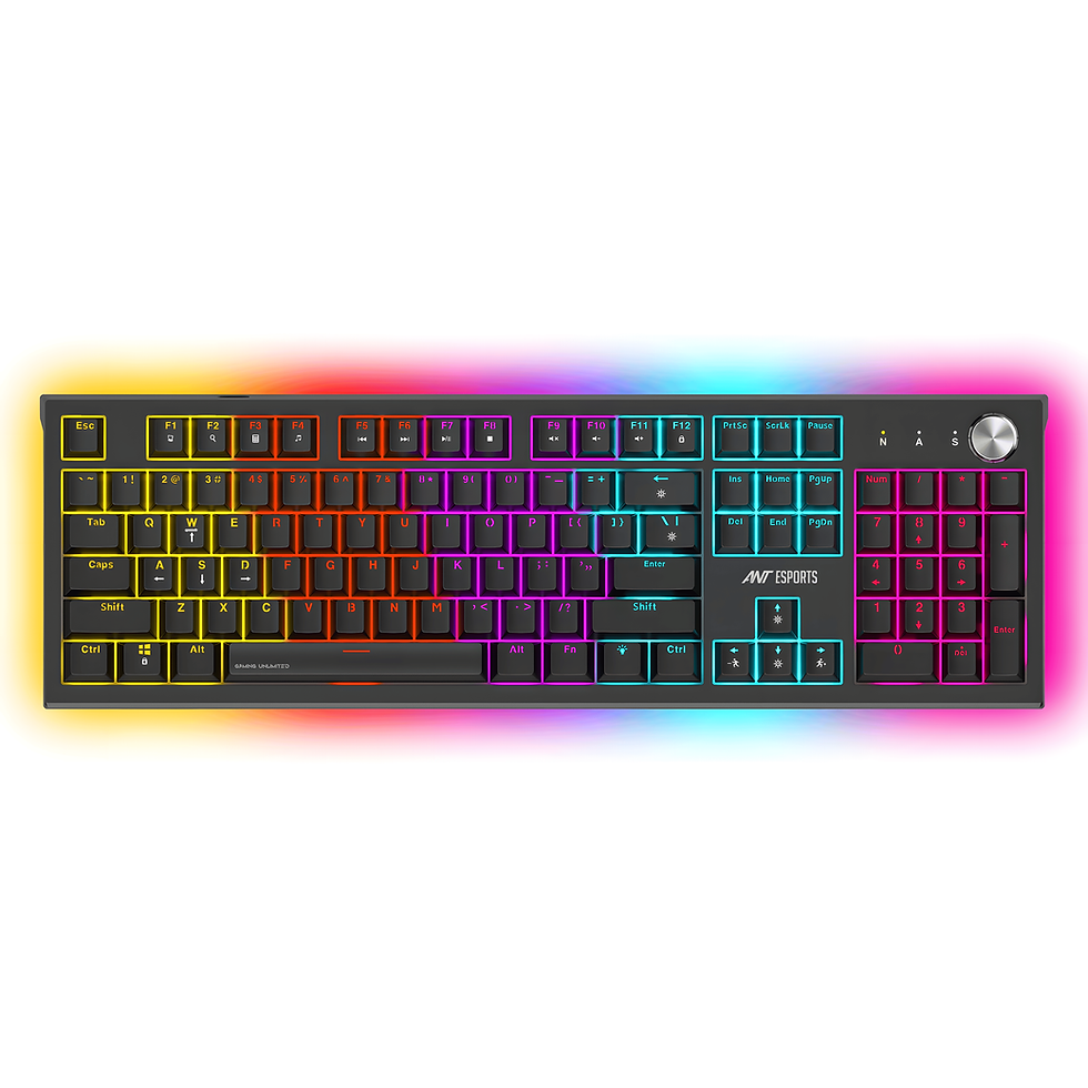 ANT ESPORTS MK1850 MECHANICAL WIRED GAMING KEYBOARD