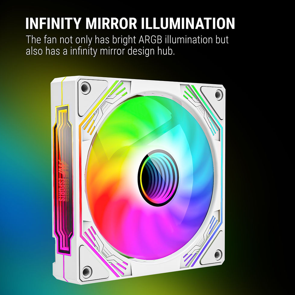 Thumbnail: ANT ESPORTS SCIFLOW 120MM ARGB WHITE CASE FAN