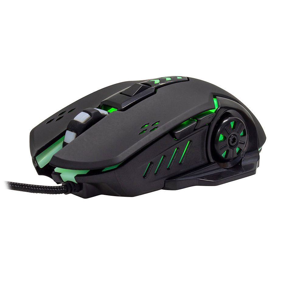 Thumbnail: ANT ESPORTS GM70 3600DPI RGB OPTICAL GAMING MOUSE