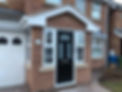 A example of a front door - Black in Colour