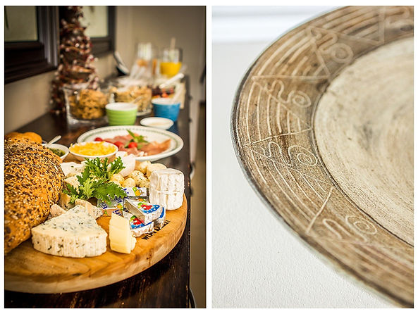 B&B breakfast layout