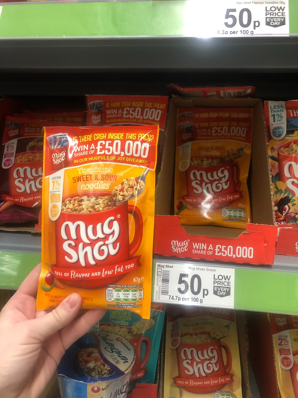 The Promotion is a Prize Promotion on/in-pack