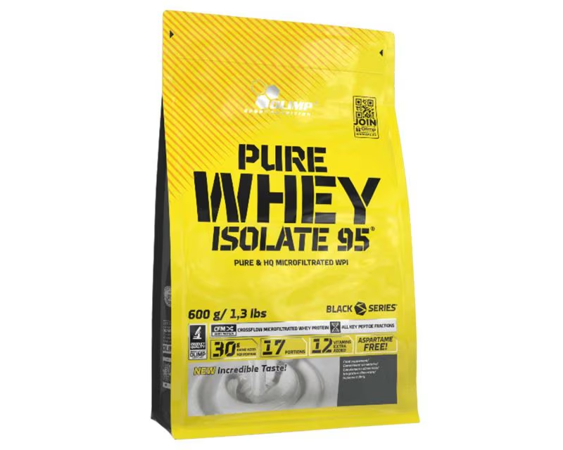 Протеїнова добавка Olimp Pure Whey Isolate 95 600 г шоколад - дієтична добавка