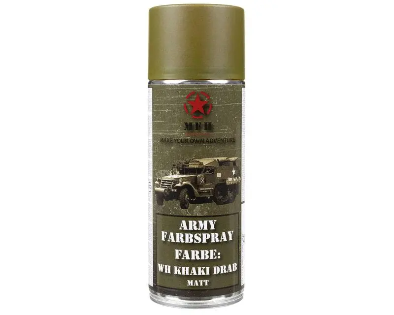 Миниатюра: Військова фарба-спрей MFH 400 мл