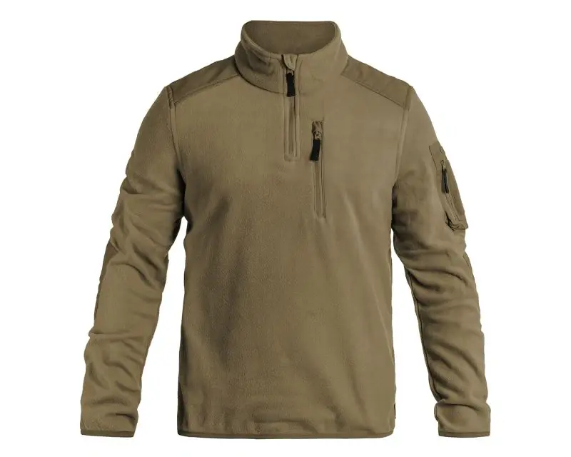 Флісова кофта Brandit Fleece Troyer Ripstop