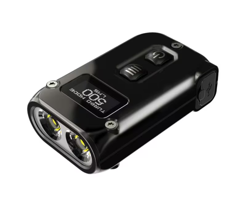 Ліхтарик Nitecore TINI2 SS Black - 500 люменів