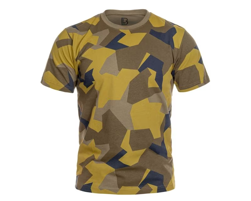 Brandit Шведська камуфляжна футболка M90