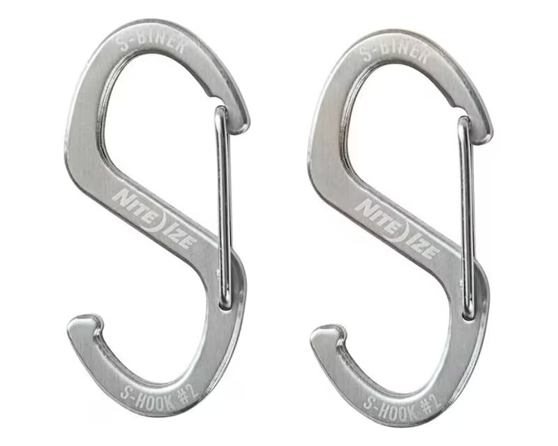 Гачок з карабіном Nite Ize S-Biner Hook 'N Hold S-Hook Small - 2 шт.