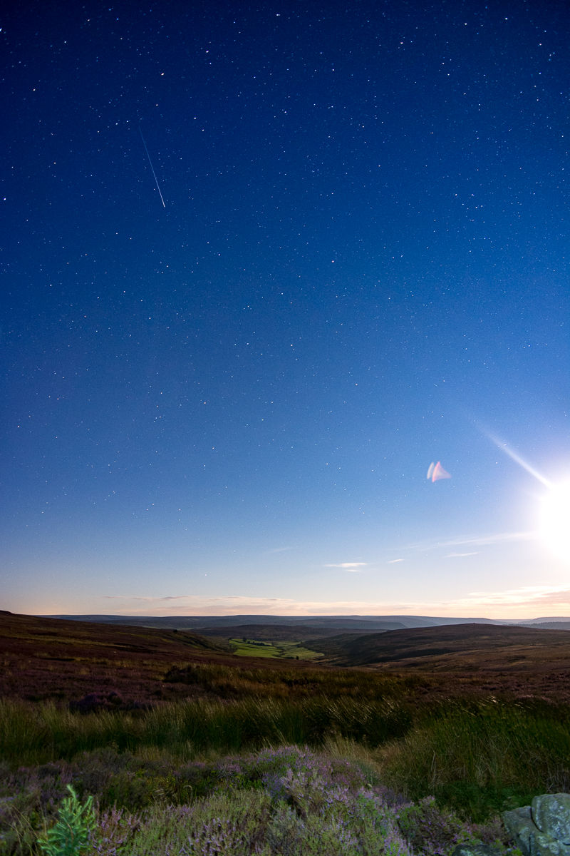 Guisborough woods astrophotography North York Moors Perseid