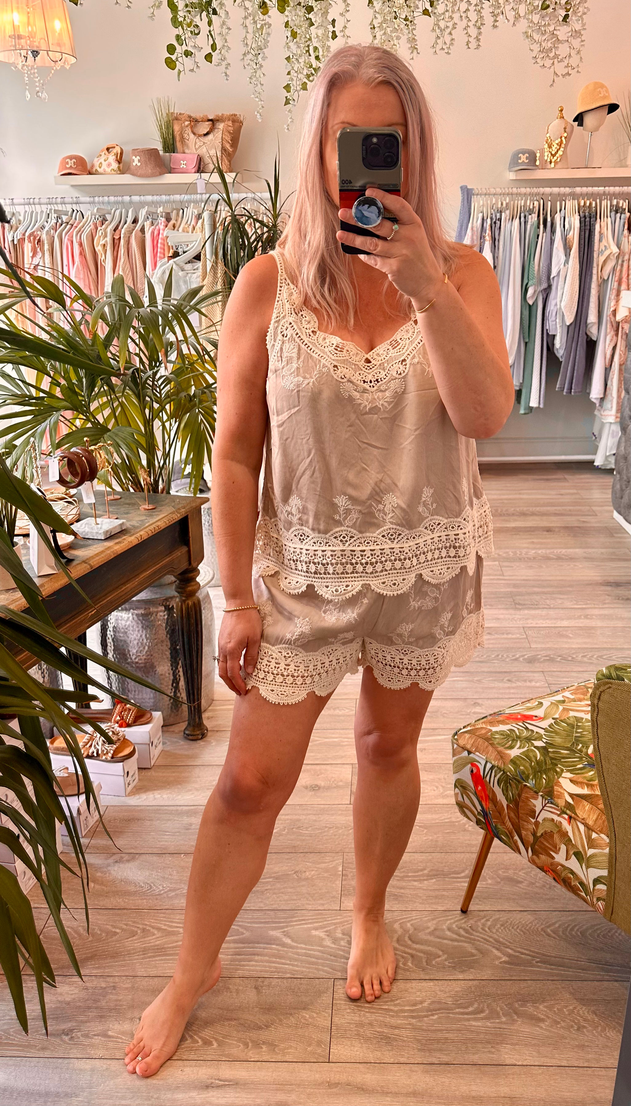 Suki cami & shorts co-ord set