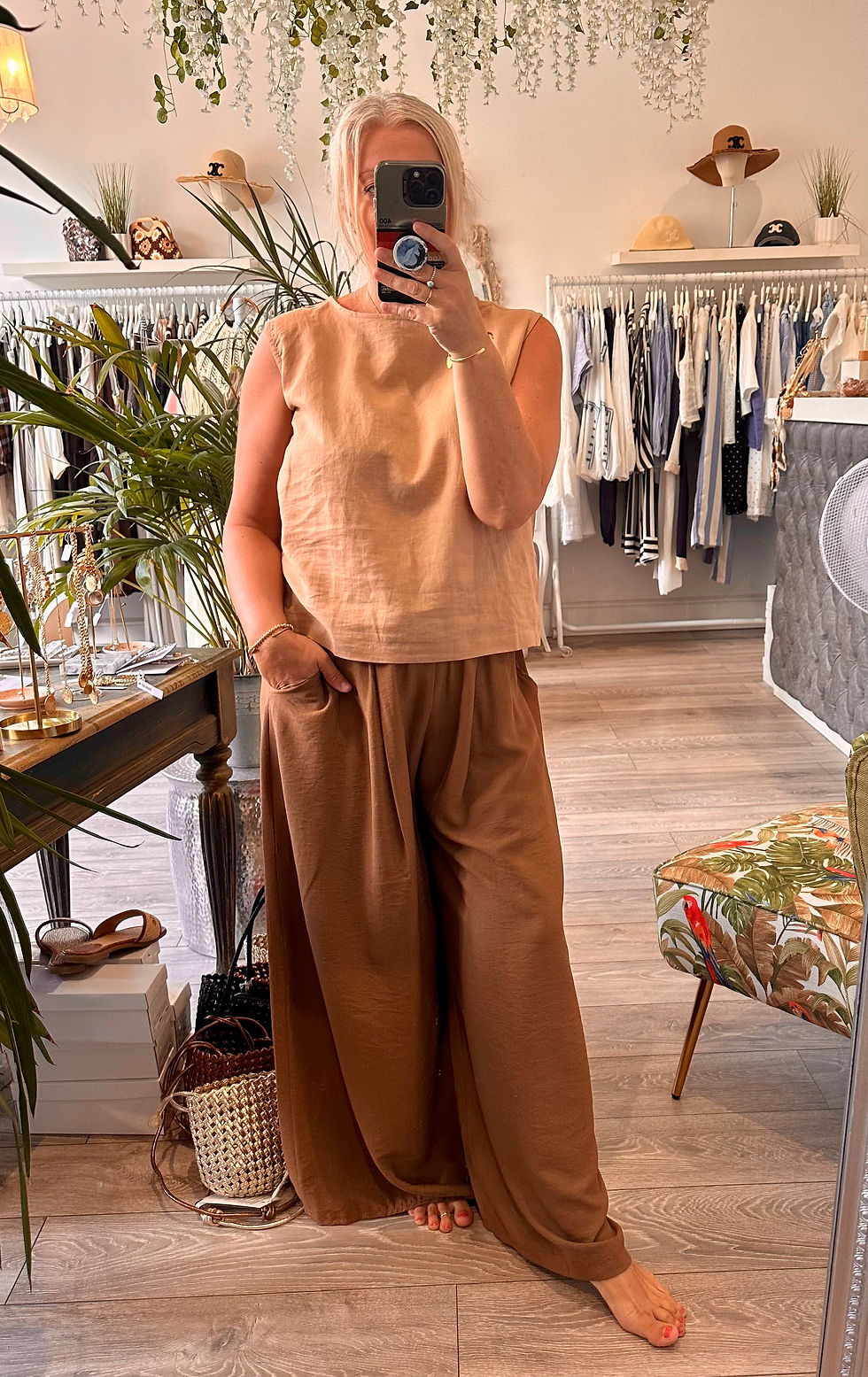 Thumbnail: Beatrice palazzo trousers