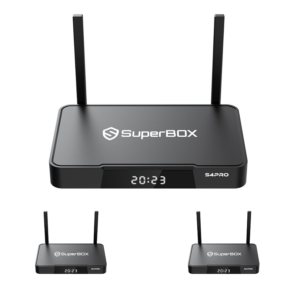 Superbox S4 Pro (2Pack) Bundle Superboxextreme