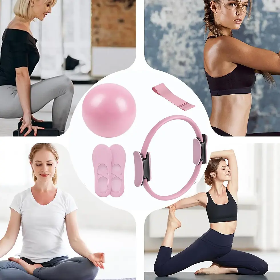 Thumbnail: Pilates Ball and Ring Set